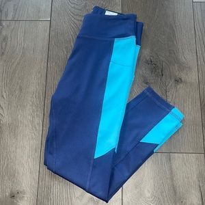 Tek Gear Blue and Teal Leggings